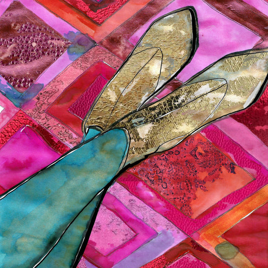 Bringing Fabric to Paper: How I Blend Textiles into My Illustrations