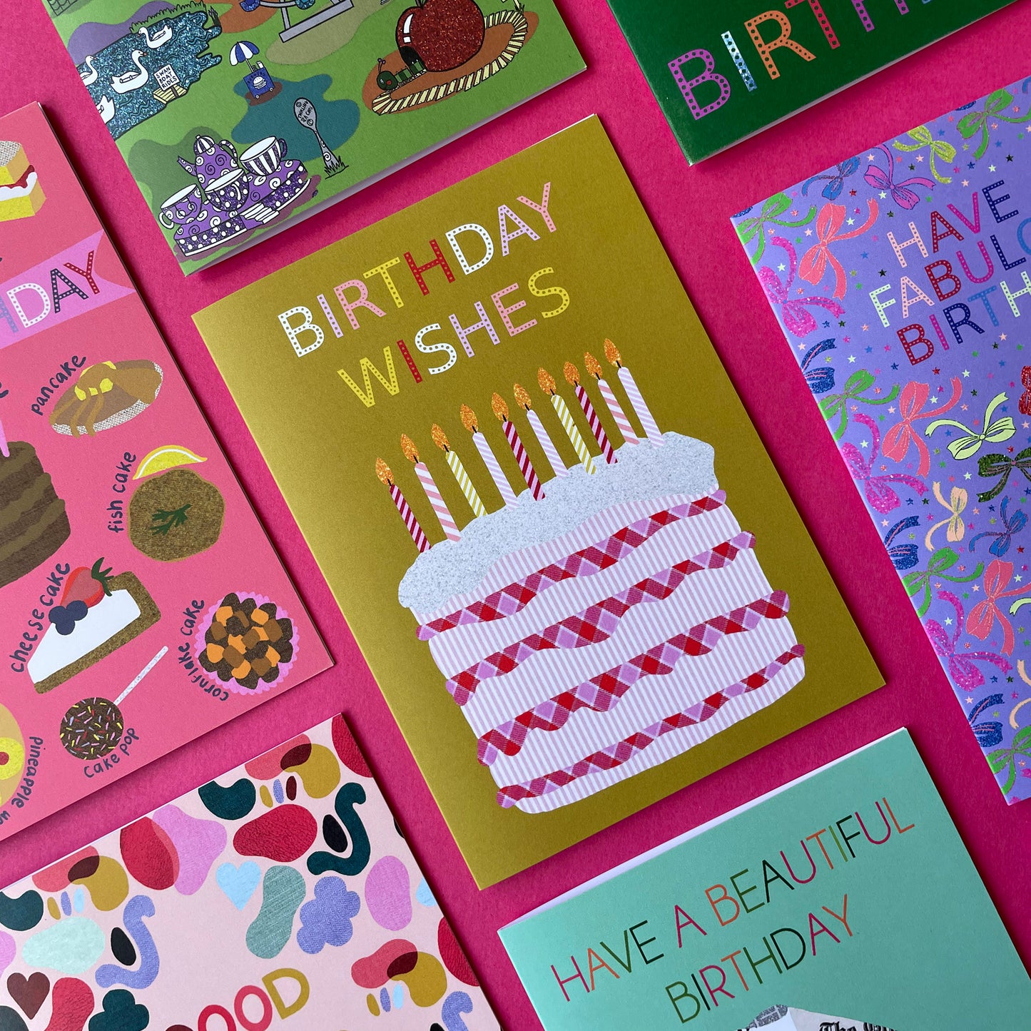 Birthday Wishes Cake Card