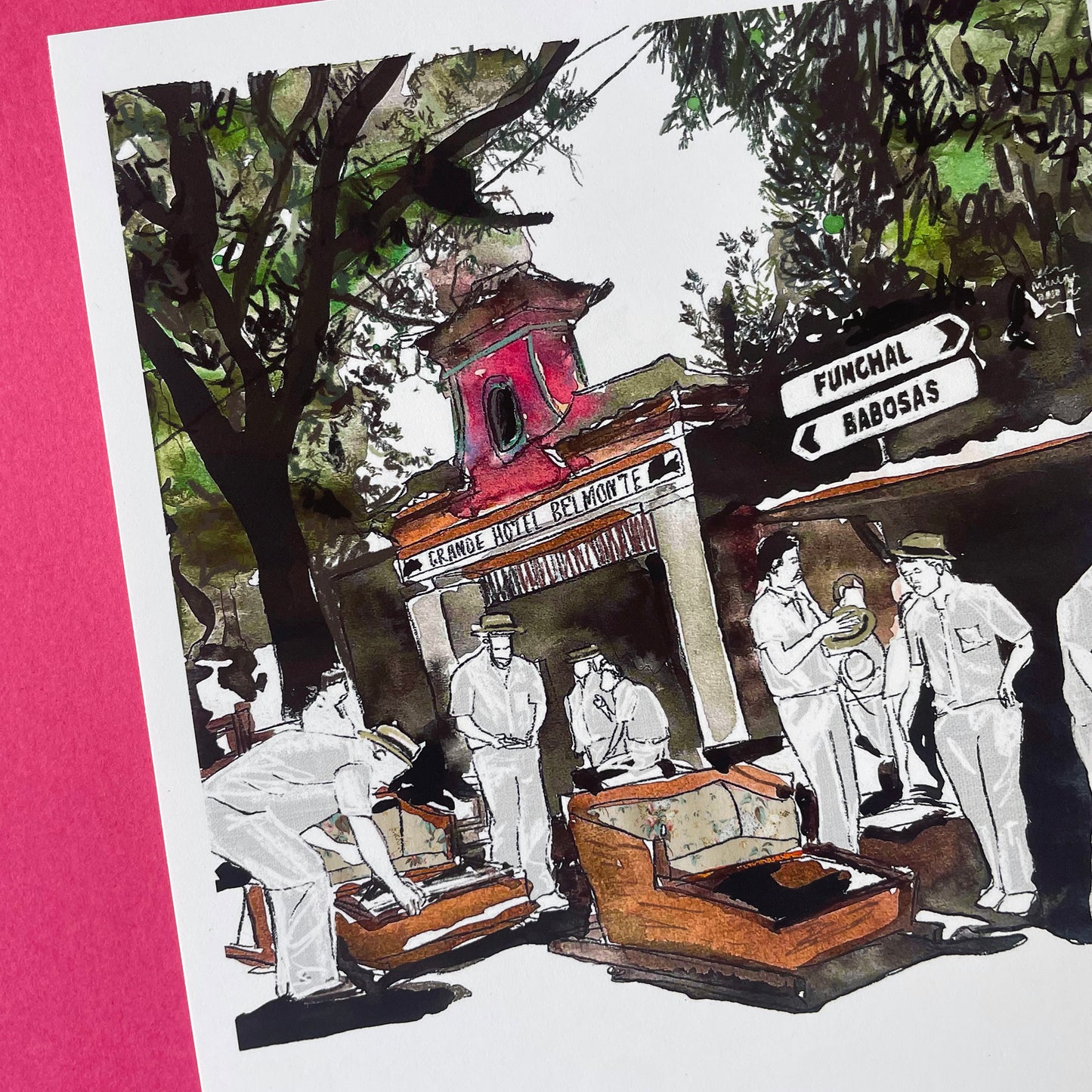 Carreiros Do Monte Art Print