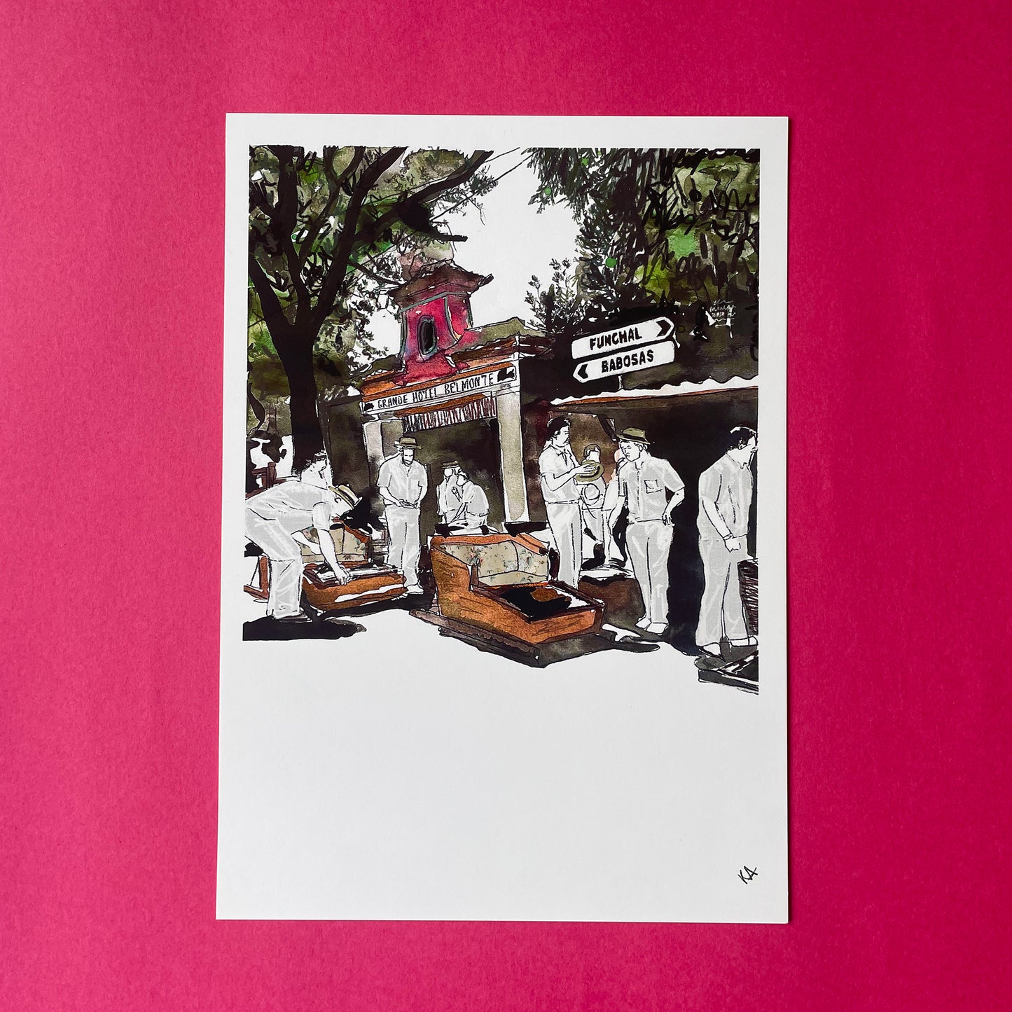 Carreiros Do Monte Art Print