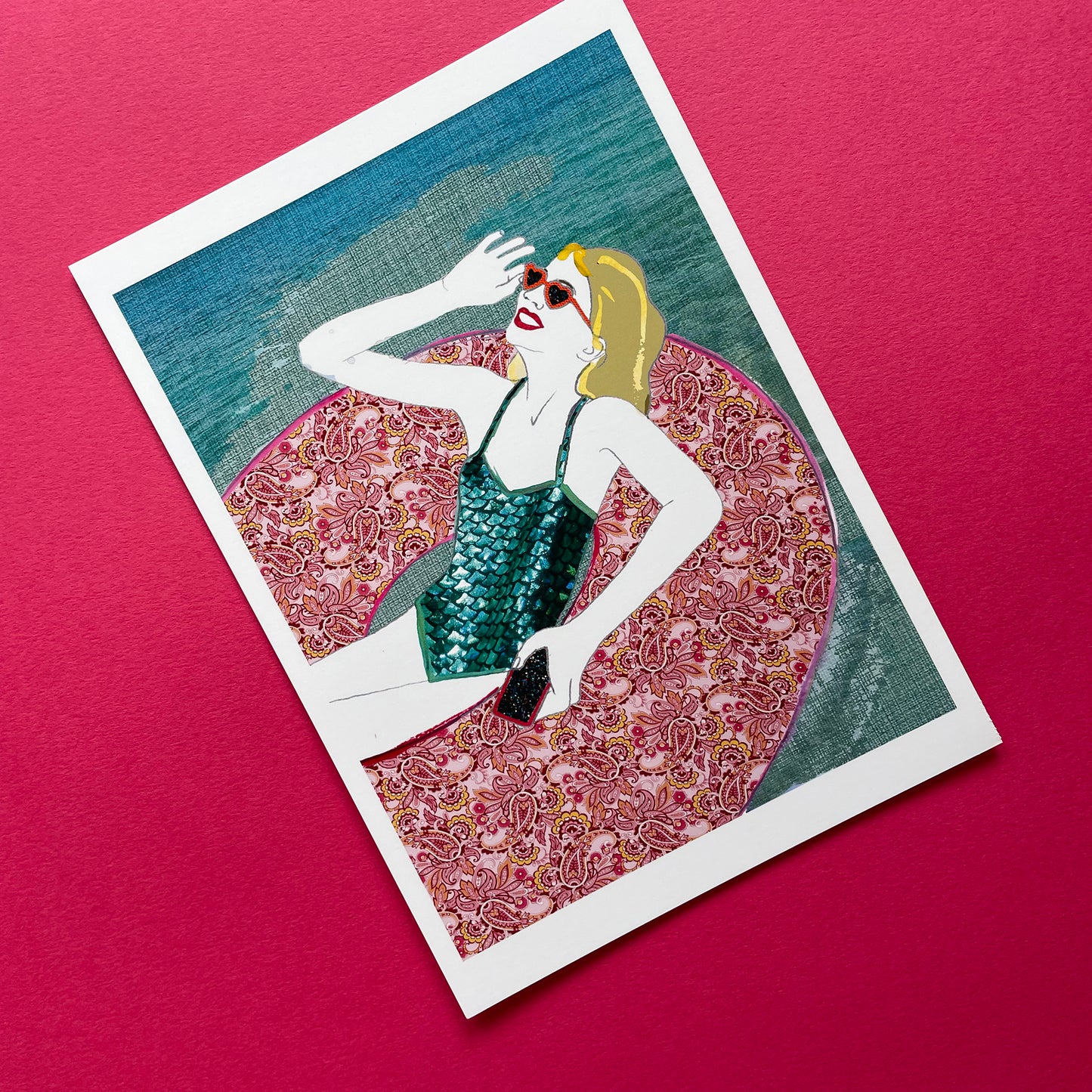 Float Summerscape Art Print