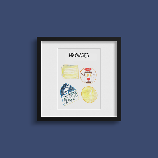 Fromages Art Print