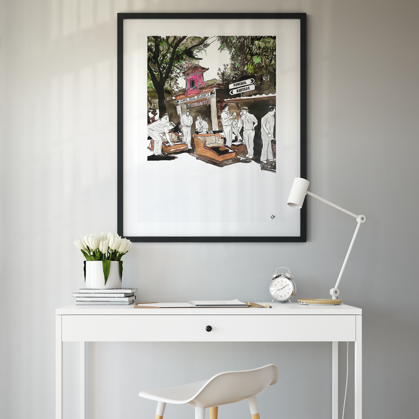 Carreiros Do Monte Art Print
