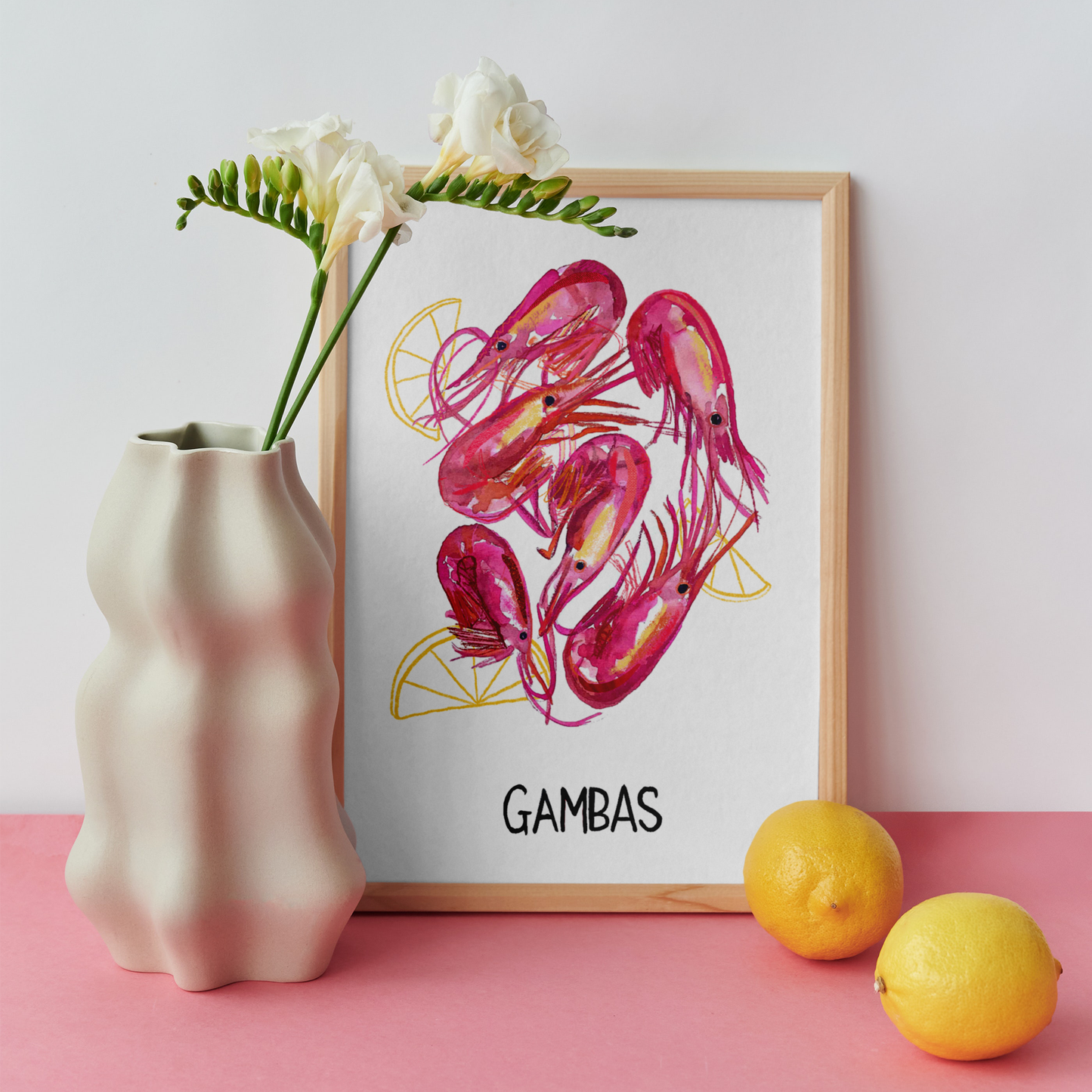 Gambas Art Print
