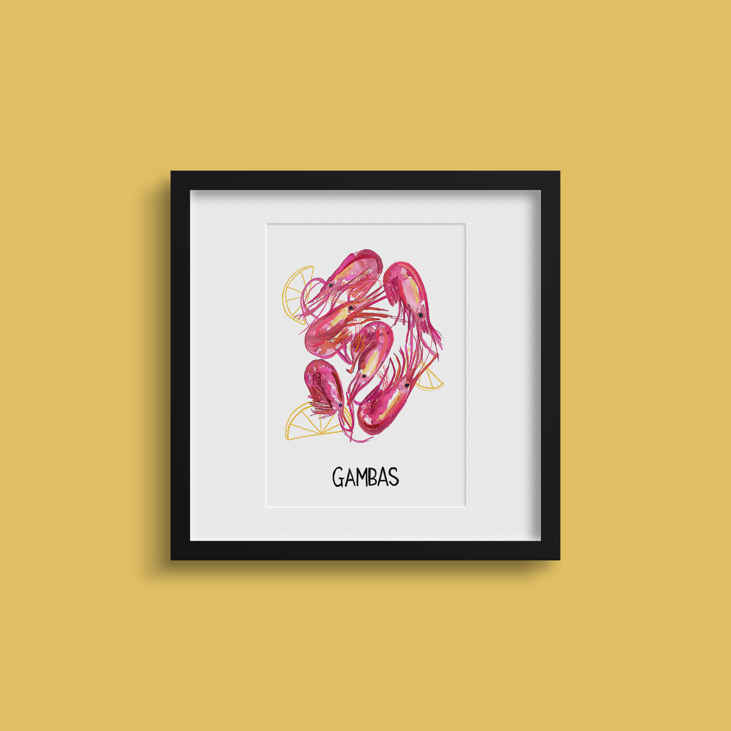 Gambas Art Print