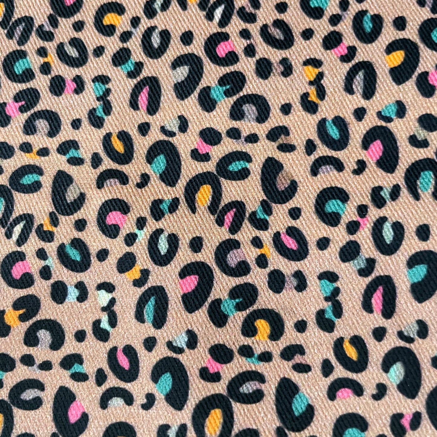 Gold Leopard Print Tote Bag