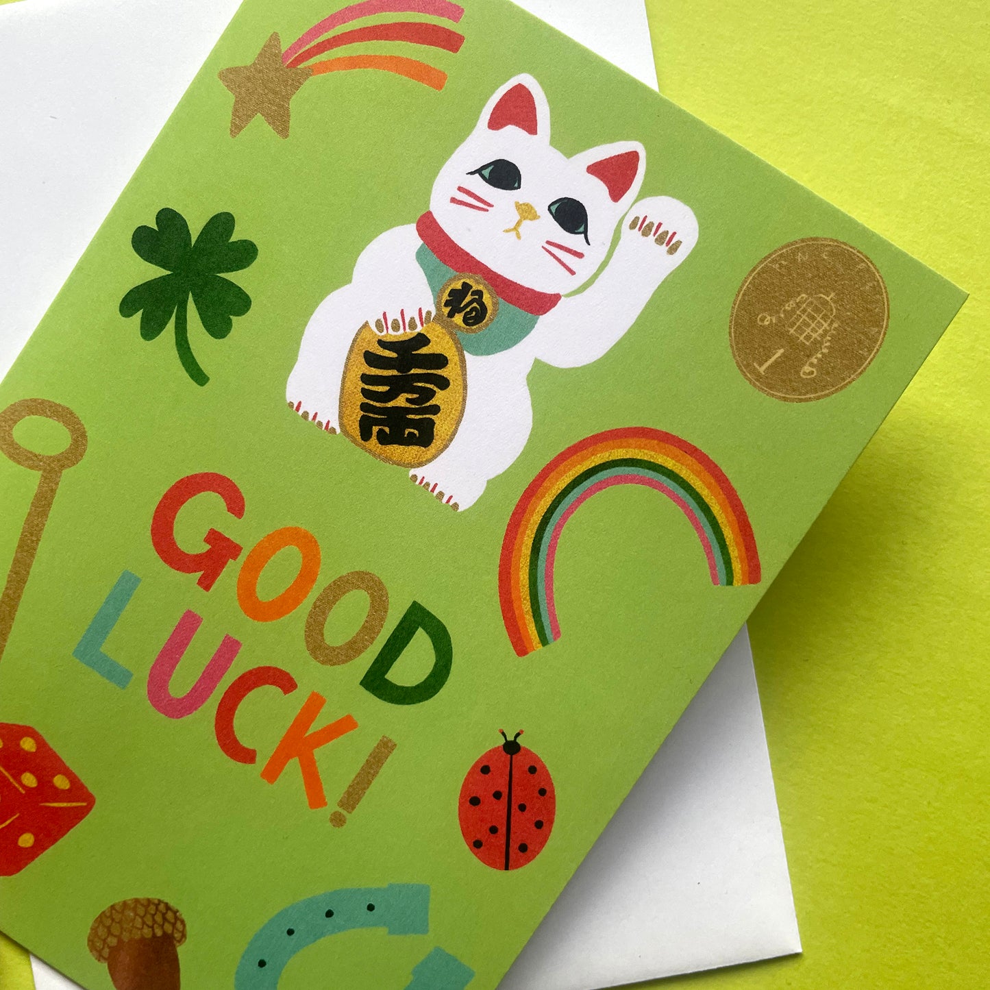 Good Luck Card