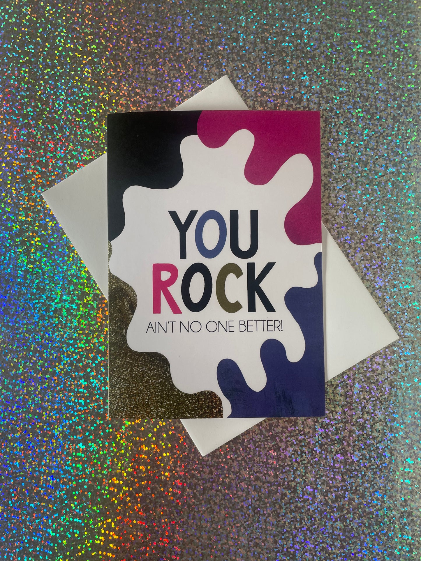 You Rock Celebration Card