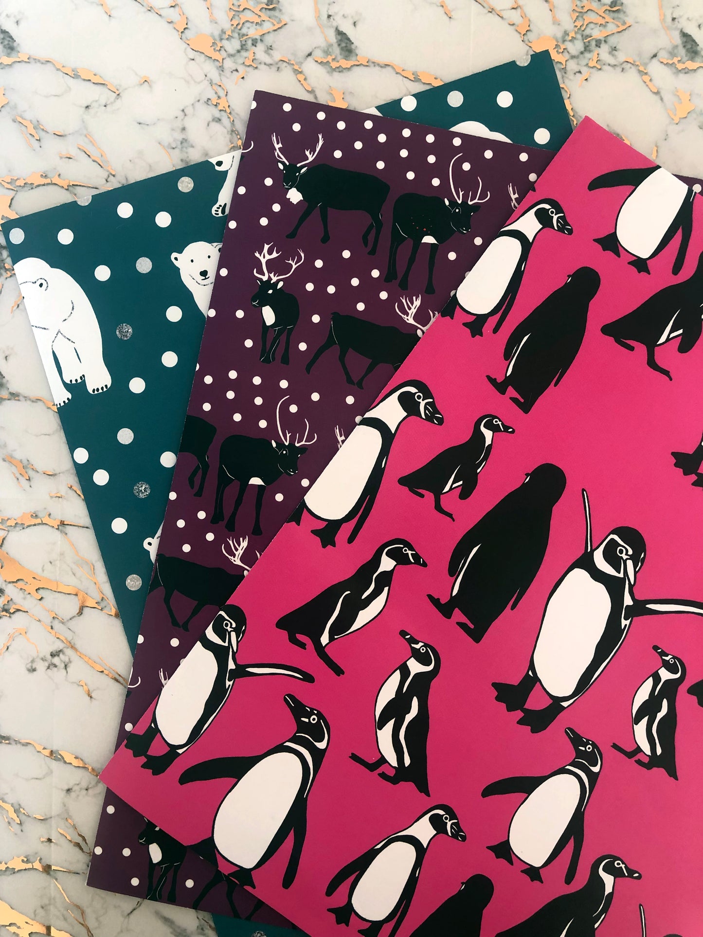 Arctic Animals Gift Wrap Set
