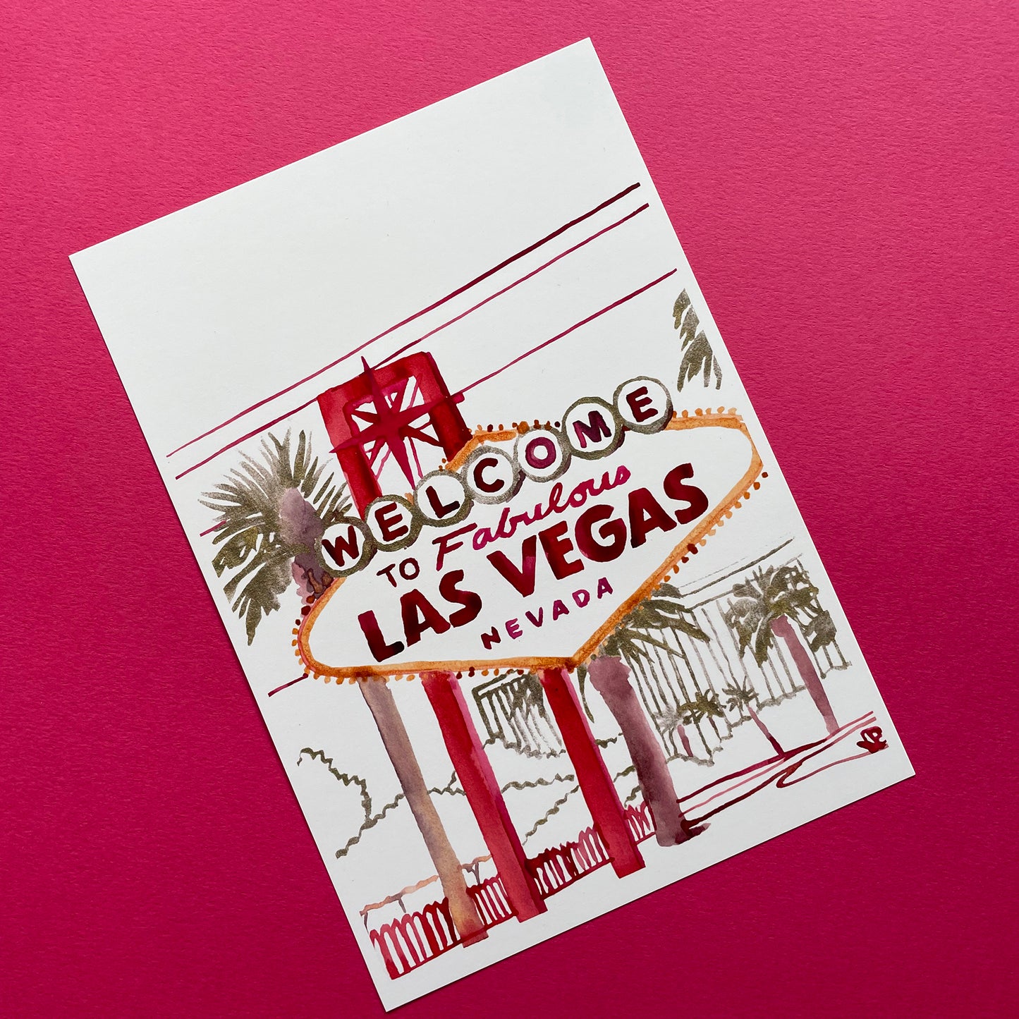 Las Vegas Art Print