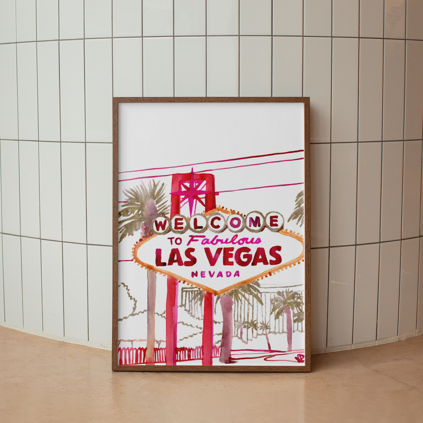 Las Vegas Art Print