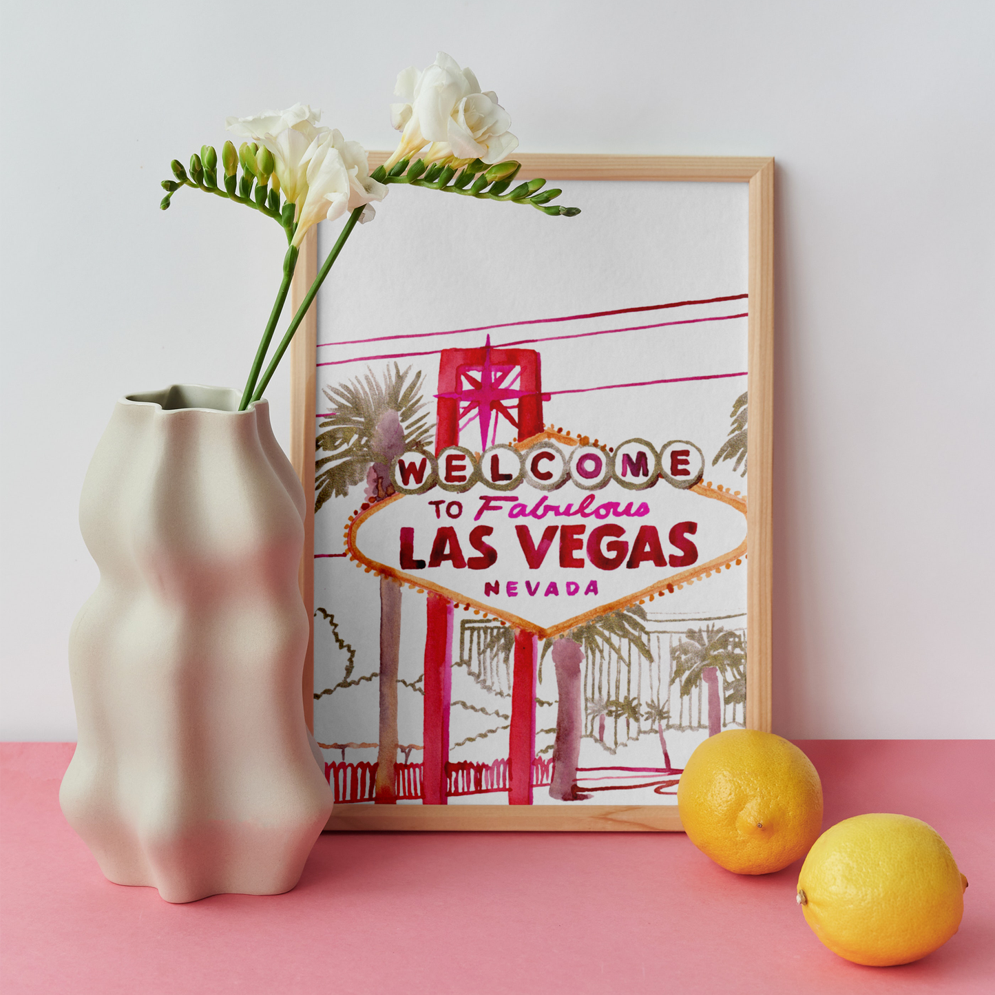Las Vegas Art Print