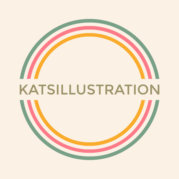 Katsillustration