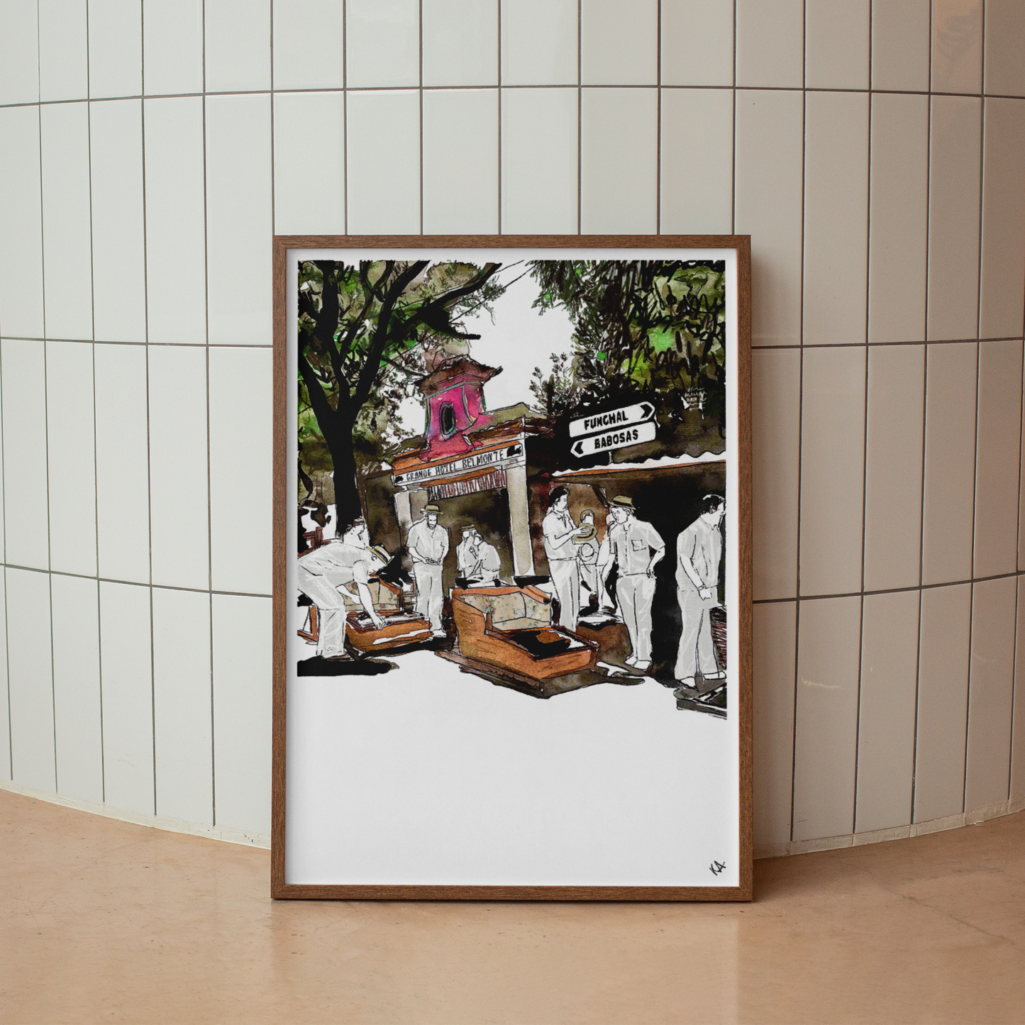 Carreiros Do Monte Art Print