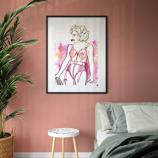 Blond Ambition Art Print