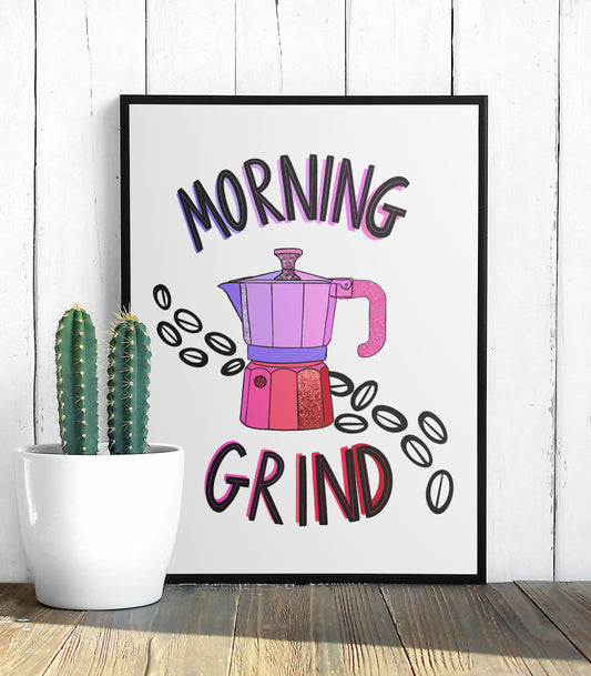Morning Grind Art Print