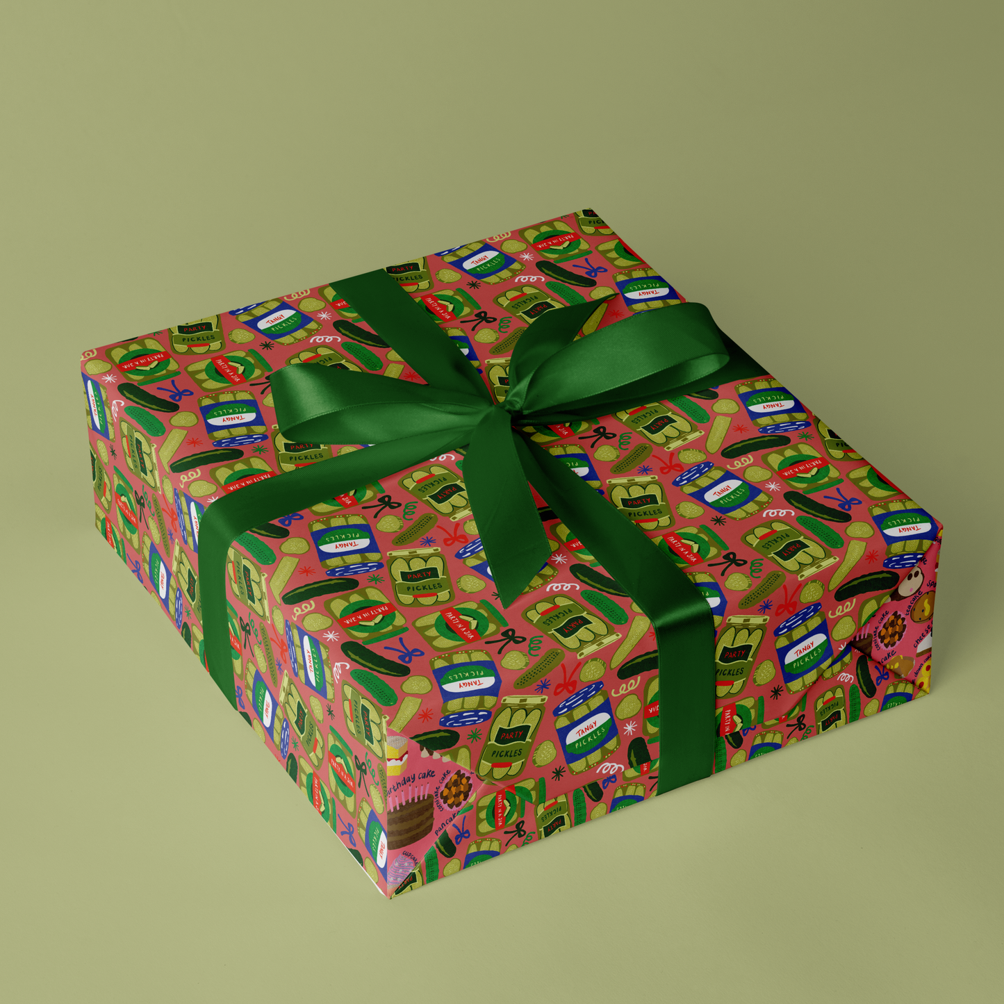 Pickle Party Gift Wrap