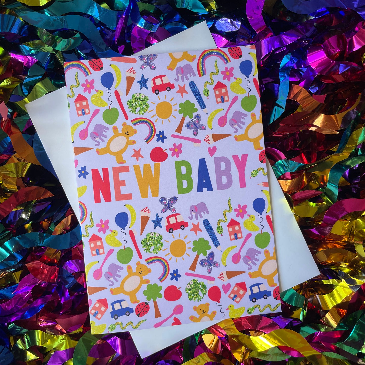 Small World New Baby Card