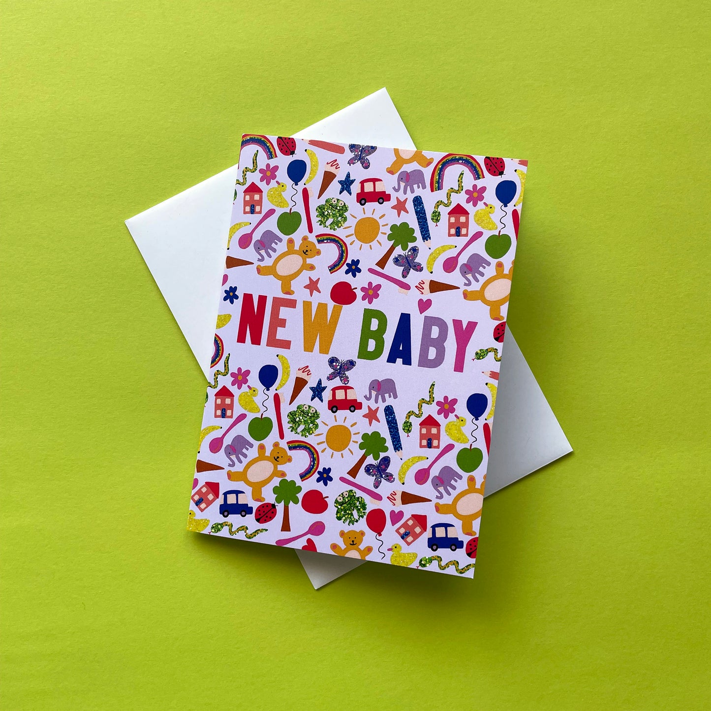 Small World New Baby Card
