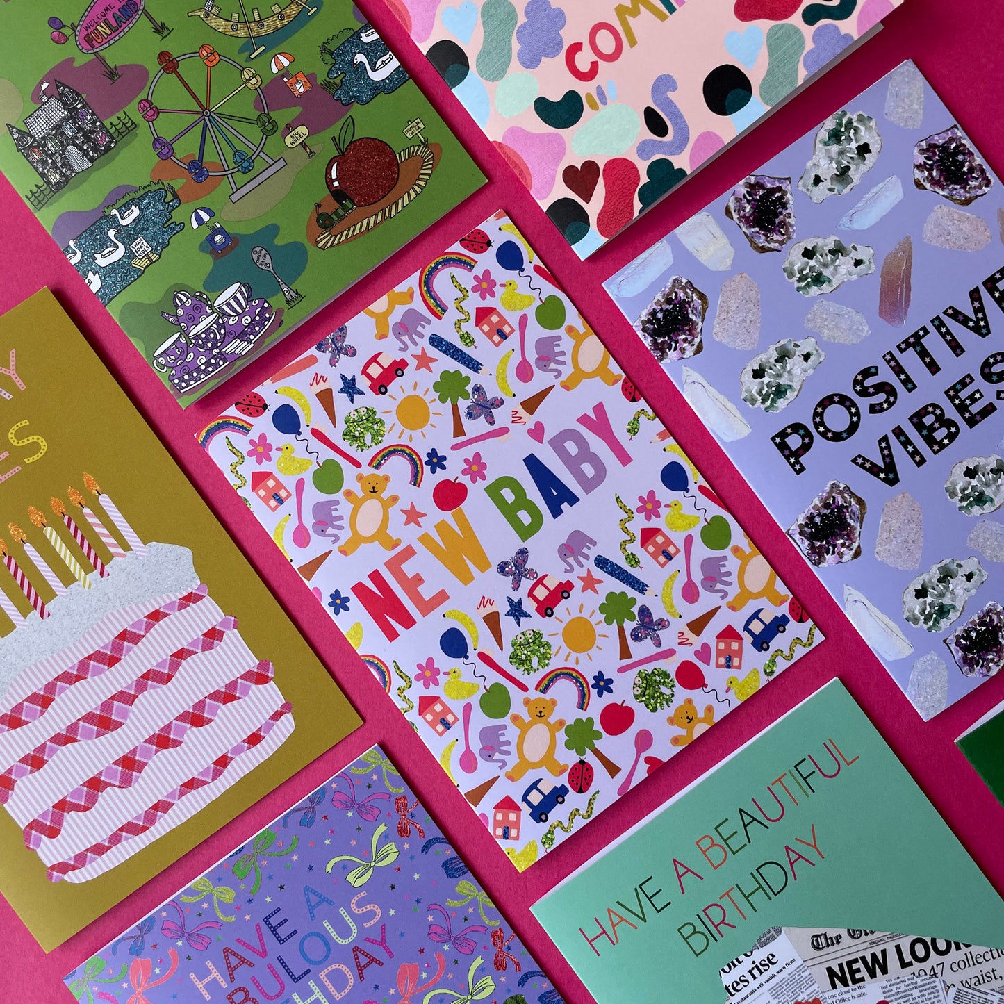 Small World New Baby Card