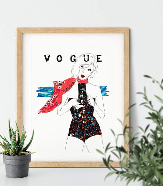 Vogue Art Print