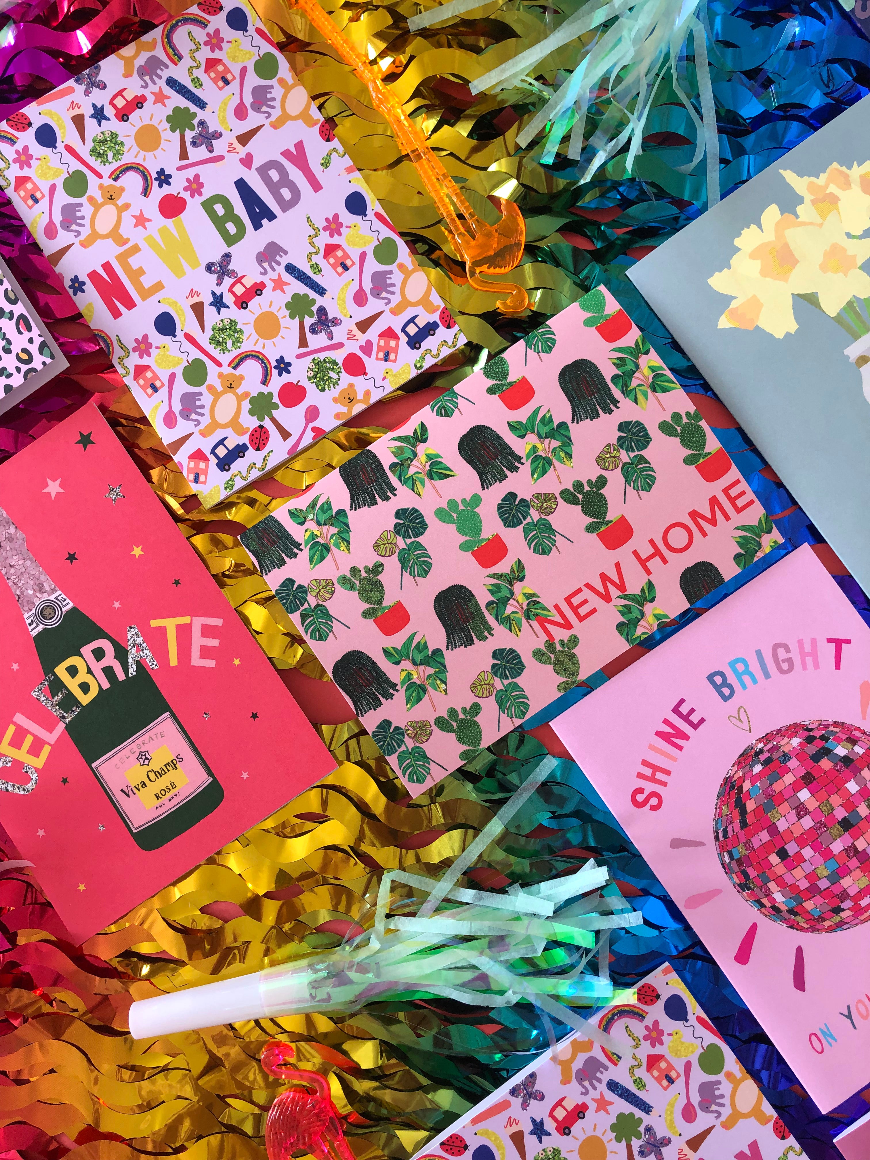 CARDS & WRAP – Katsillustration
