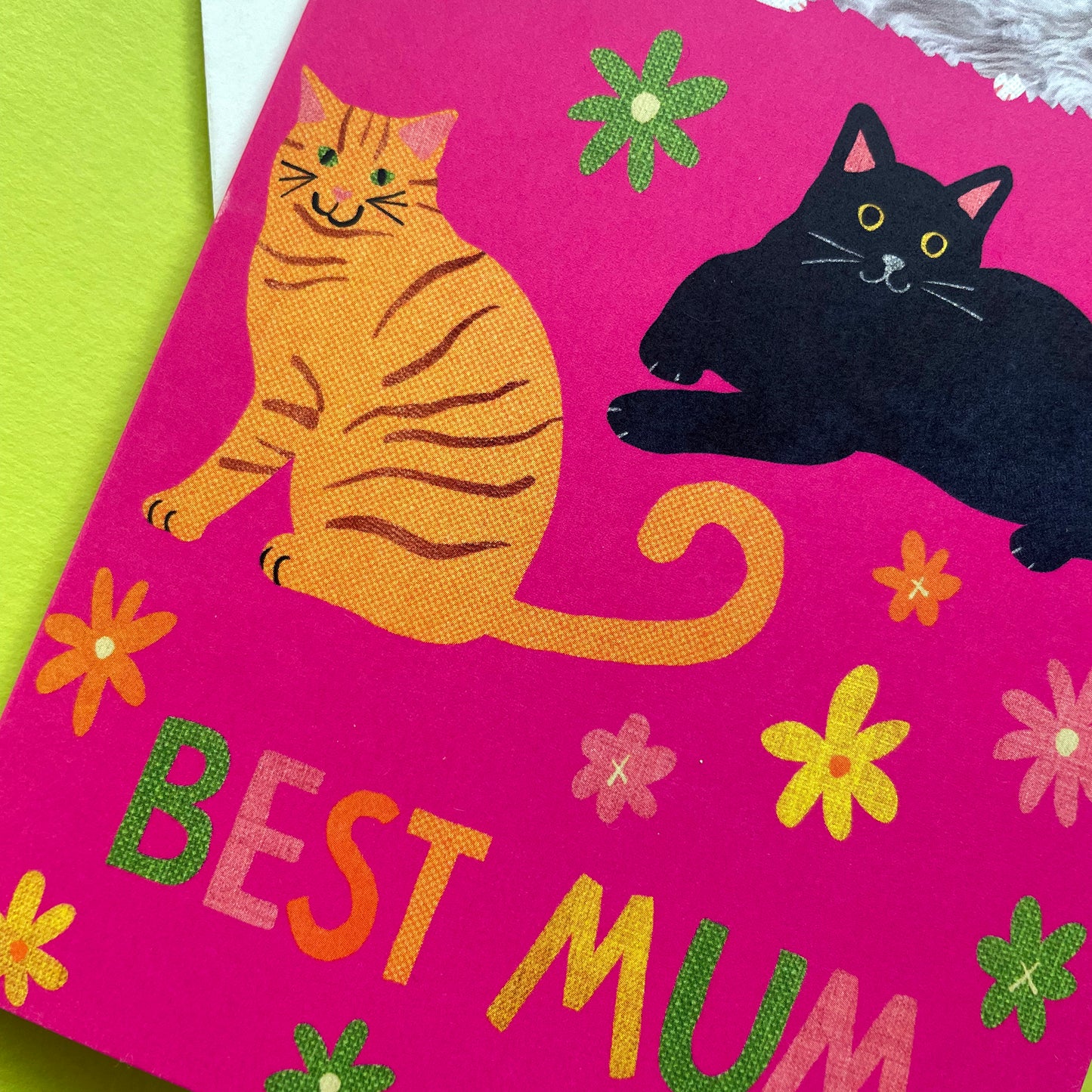Best Mum Cat Card