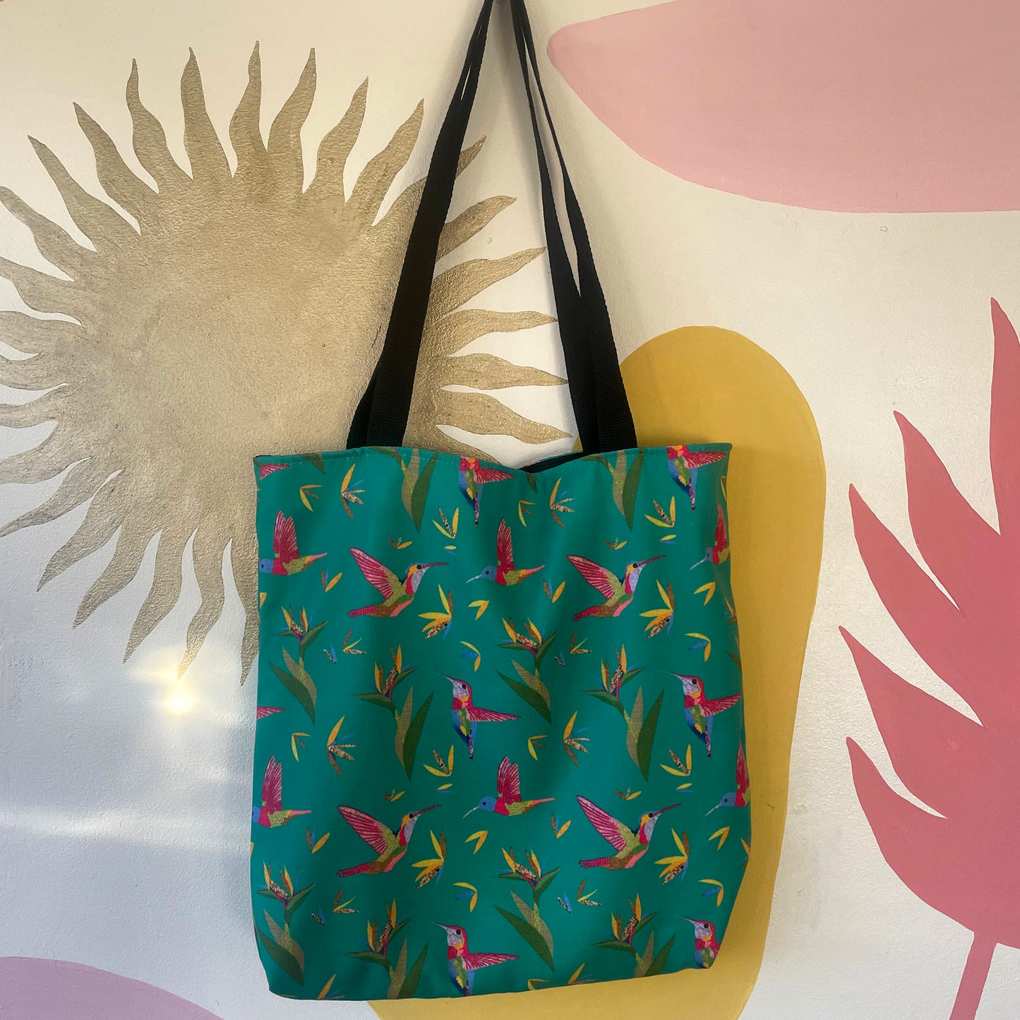 Bird Paradise Tropical Tote Bag