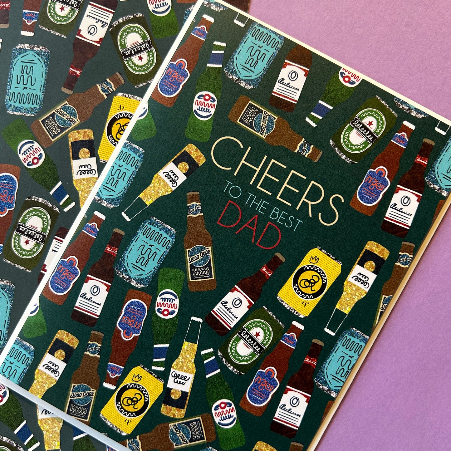 Cheers to the Best Dad Card