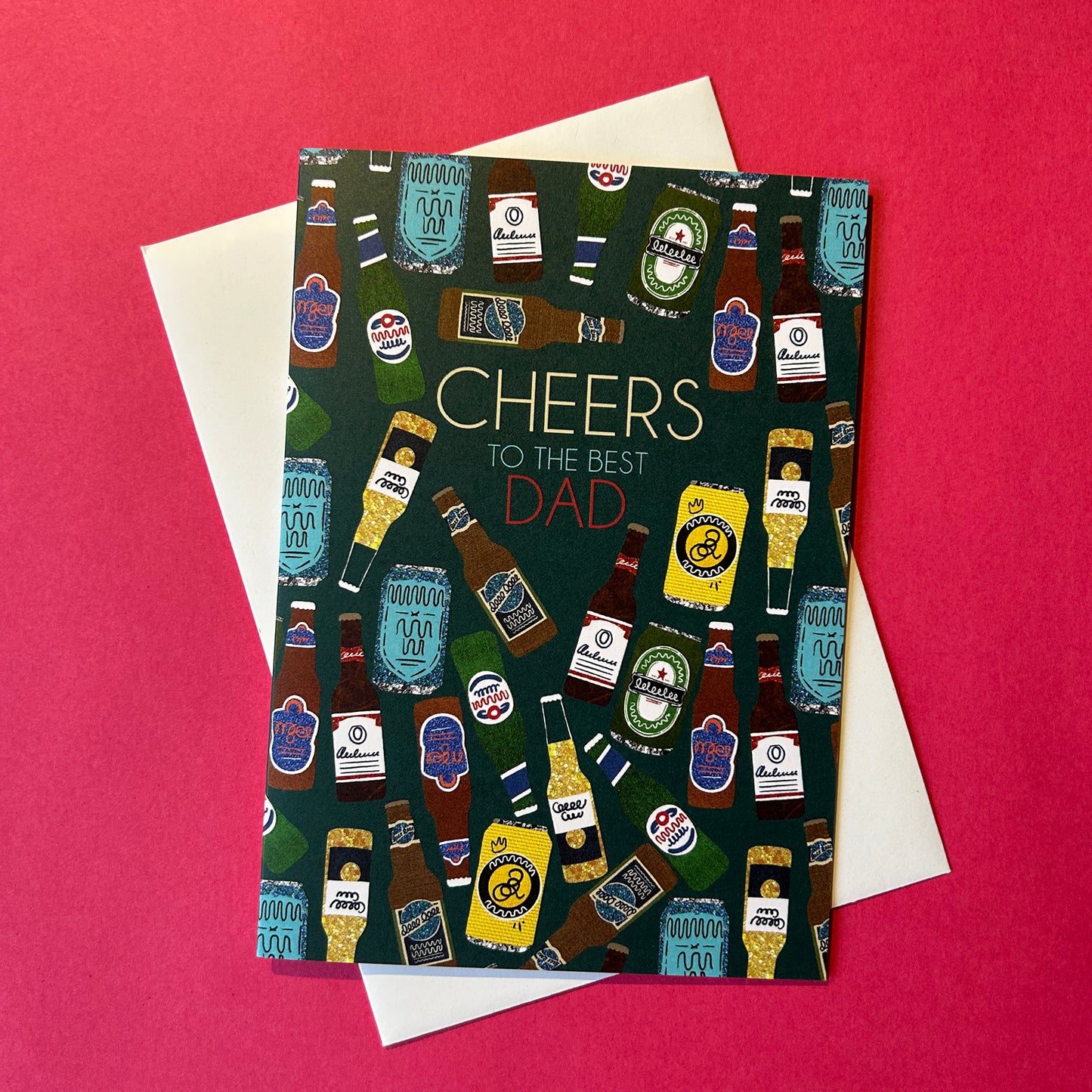 Cheers to the Best Dad Card