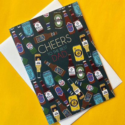 Cheers to the Best Dad Card