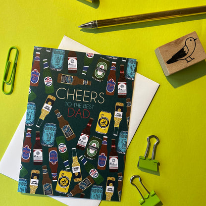 Cheers to the Best Dad Card