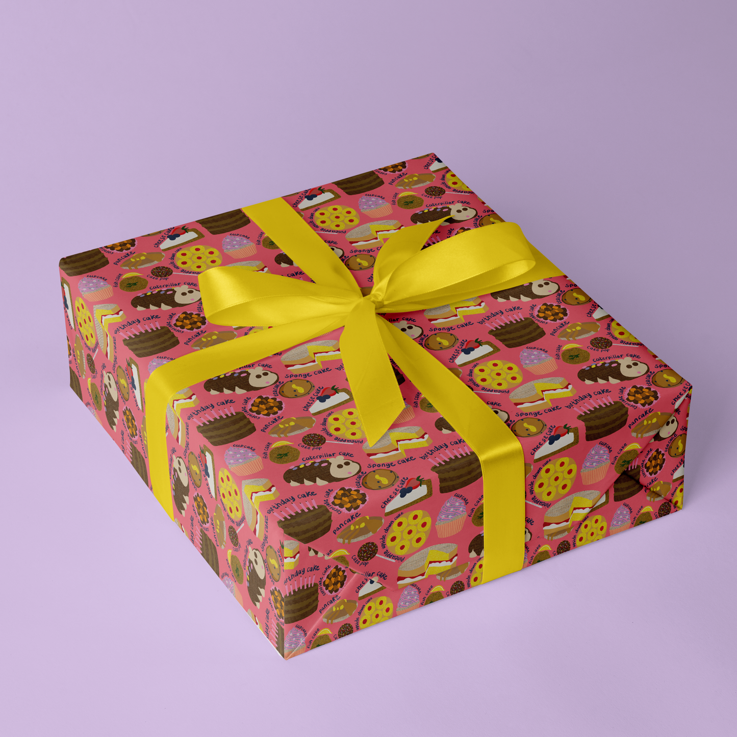 Cake Party Gift Wrap