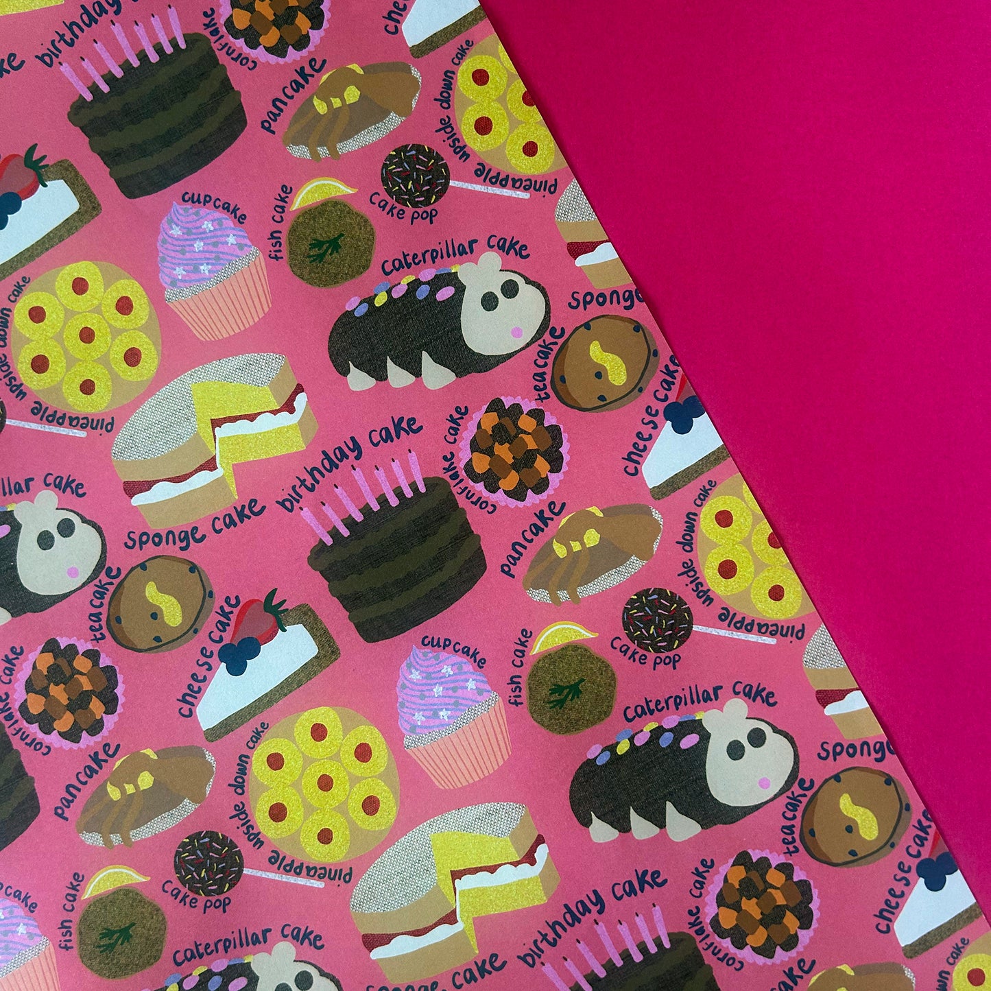 Cake Party Gift Wrap
