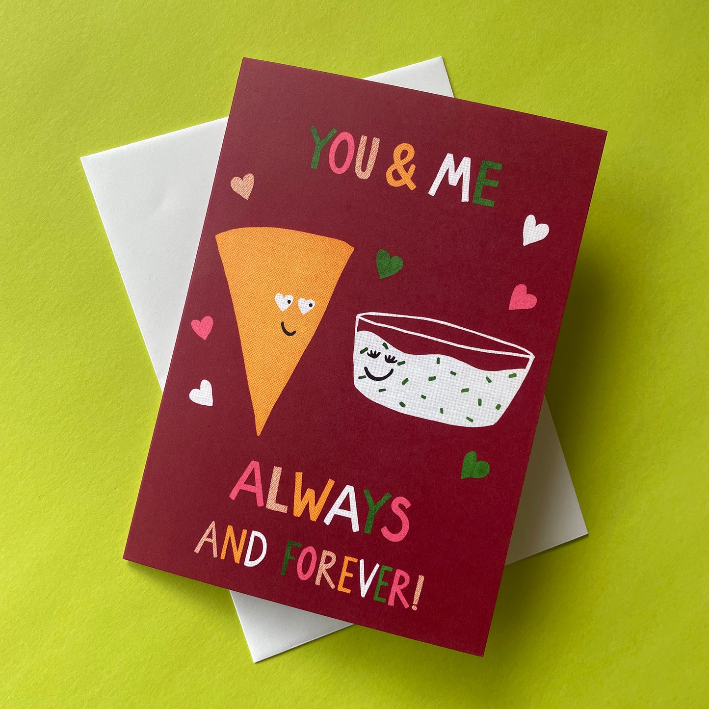 You + Me, Always & Forever (Chip & Dip Edition) Card