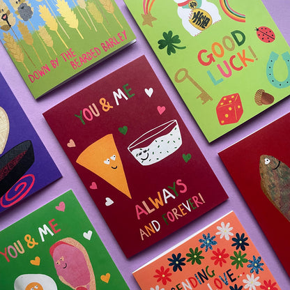 You + Me, Always & Forever (Chip & Dip Edition) Card