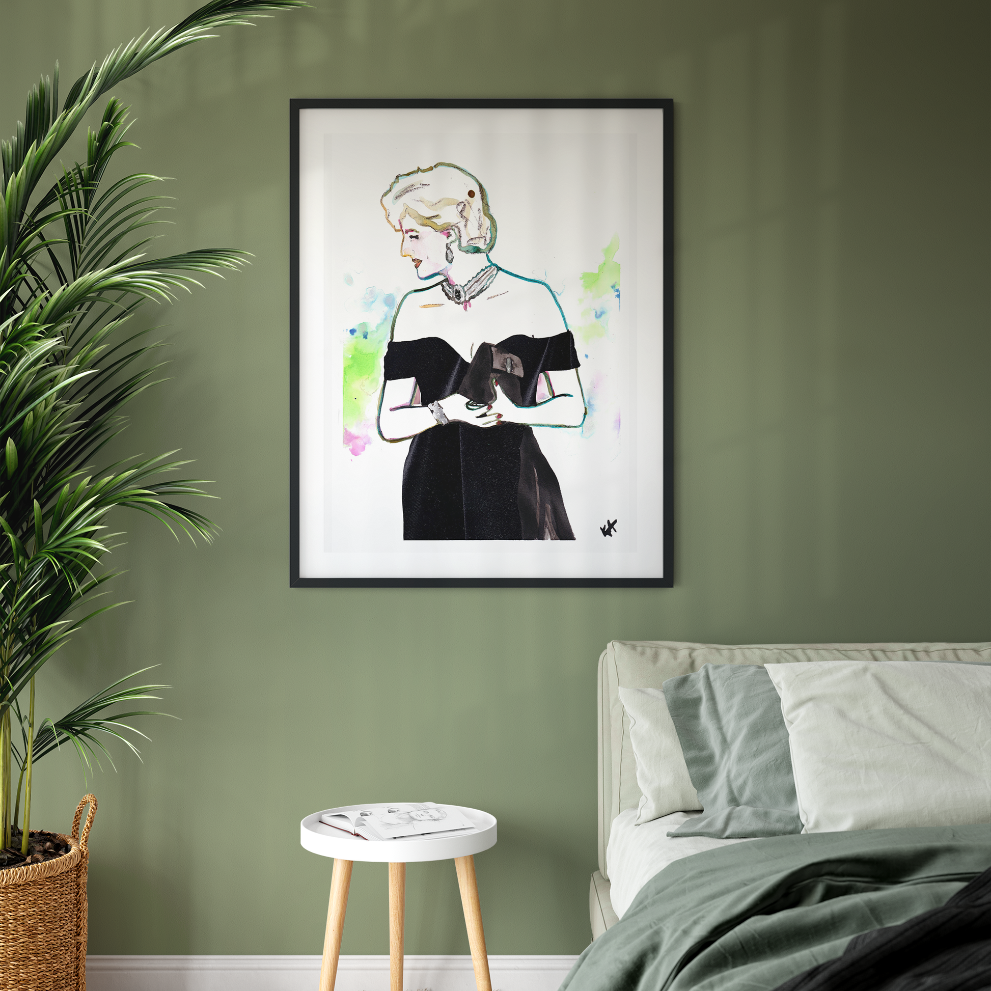 Revenge Dress Art Print Katsillustration Revenge Dress Art Print Katsillustration