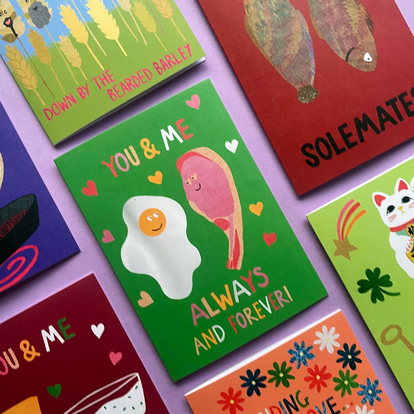 You + Me, Always & Forever (Egg & Bacon Edition) Card