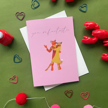 Fantastic Mr Fox Inspired Card