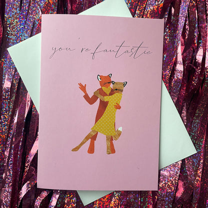 Fantastic Mr Fox Inspired Card