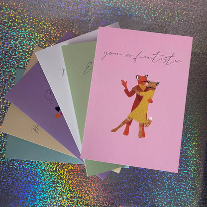 Fantastic Mr Fox Inspired Card