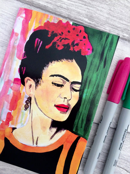 Frida Kahlo Inspired Notebook