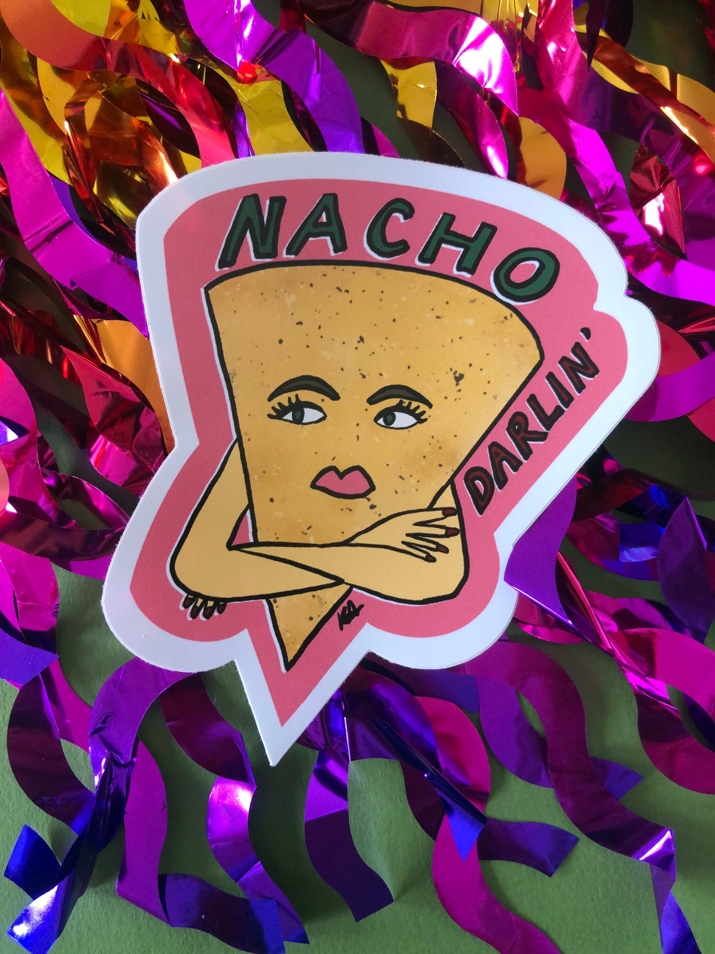 Nacho Darlin' Vinyl Sticker