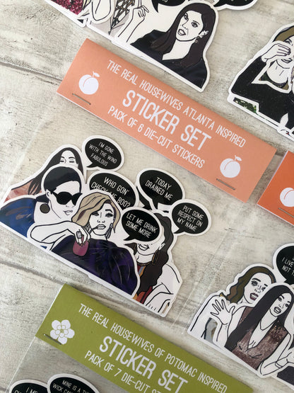 Real Housewives of Atlanta inspired Sticker Set