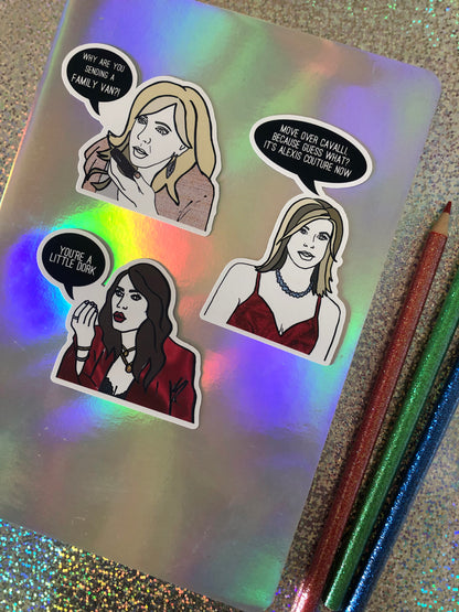 Real Housewives of Orange County inspired Sticker Set 2