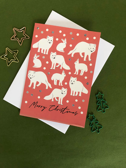 Arctic Animals Christmas Card Collection