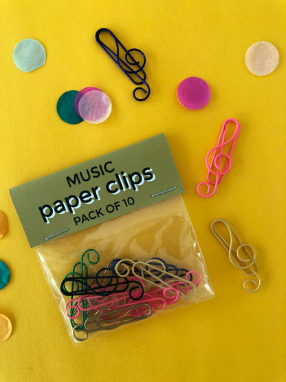 Music Paper Clips