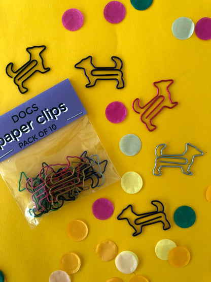 Dogs Paper Clips