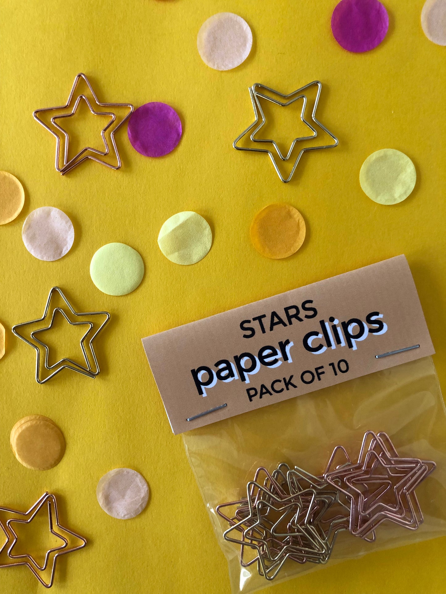 Stars Paper Clips