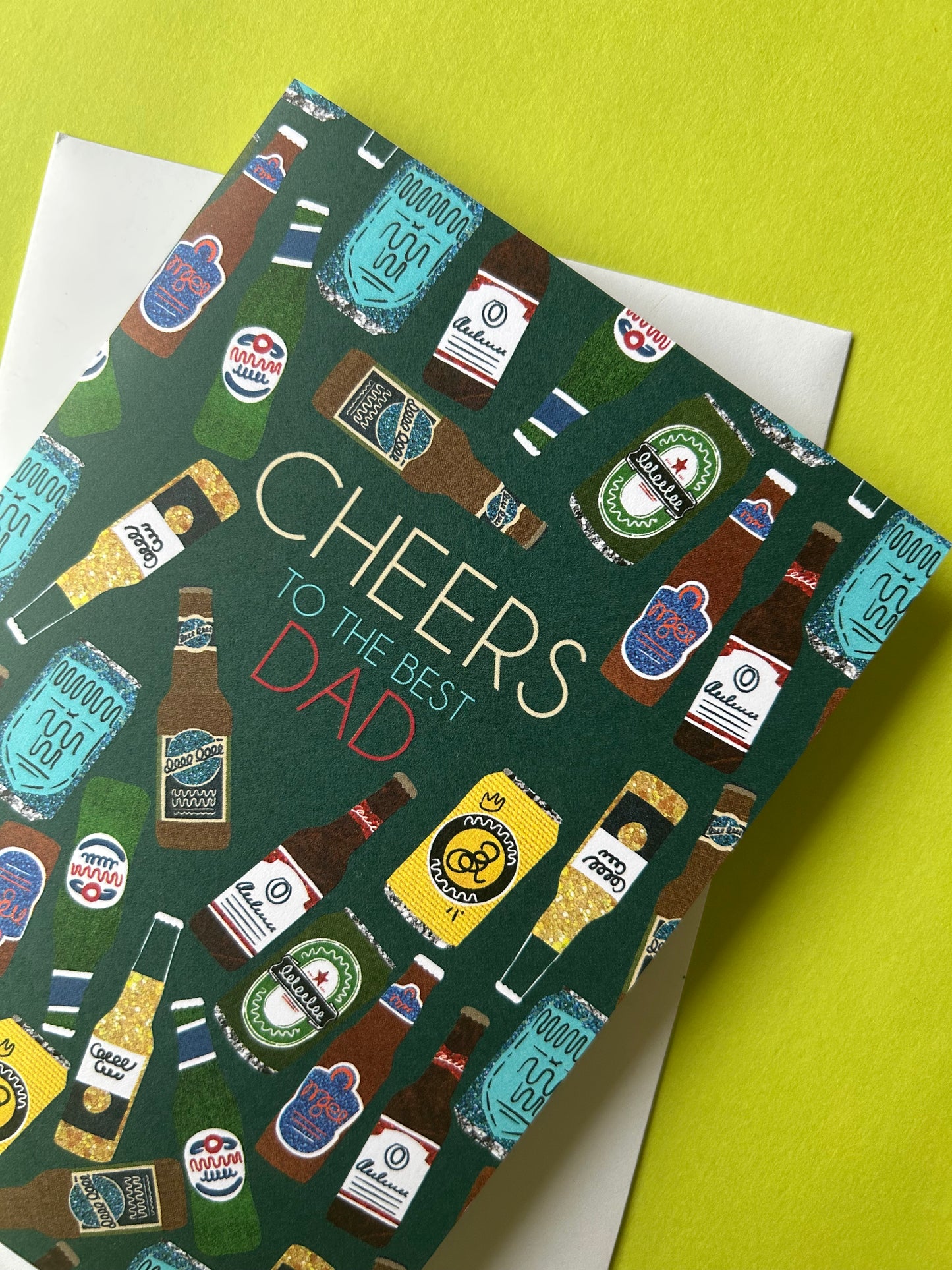 Cheers to the Best Dad Card